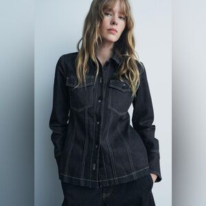 Zara jeans jacket